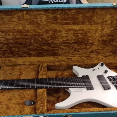 Headless Guitar Case for Agile or Strandberg Douglas EGC-450 HD Blue Tweed image 2