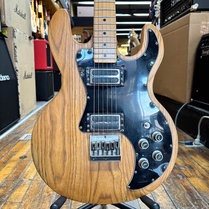 Peavey USA T-60 Solid Body Electric Guitar 1980 Natural Ash image 1