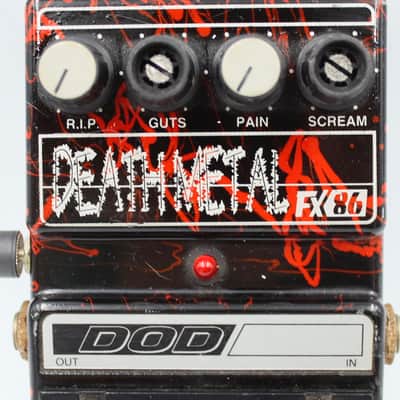 DOD FX86 Death Metal Distortion Guitar Effect Pedal 532819 image 3