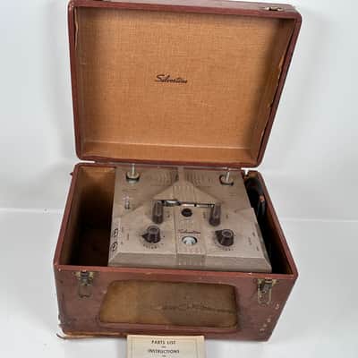Vintage Silvertone Tube Reel-to-Reel Tape Recorder 3075 image 1
