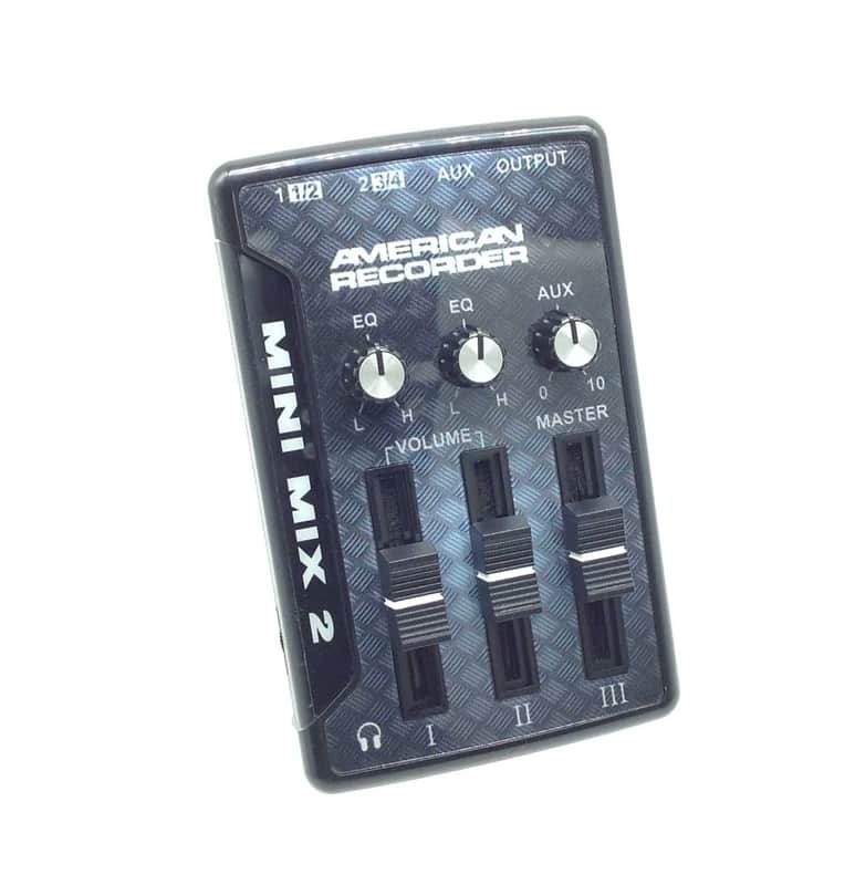 AMERICAN RECORDER Audio Mixer with USB Interface image 1