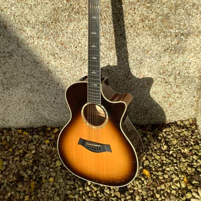 Taylor 654ce 2003 - 2008 - Tobacco Sunburst image 9