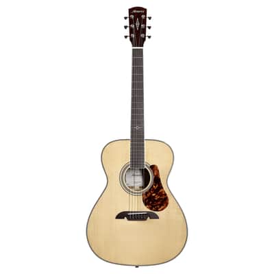 Alvarez Masterworks Folk/OM Guitar Acoustic Electric (MF60E_Herringbone) image 6
