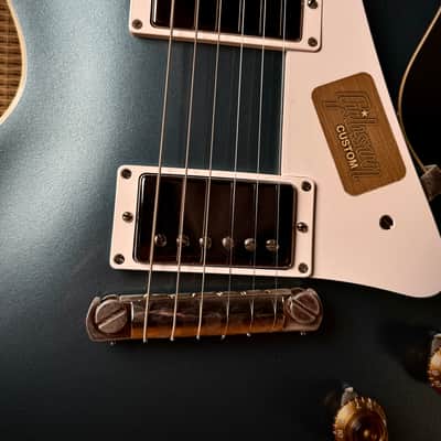 2015 Gibson Joe B. Bonabyrd Les Paul Antique Pelham Blue Signed image 9