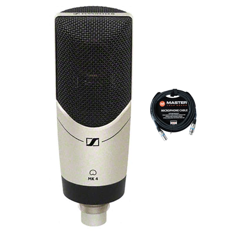 Sennheiser MK4 Large-Diaphragm True Condenser Microphone w/ Cable image 1