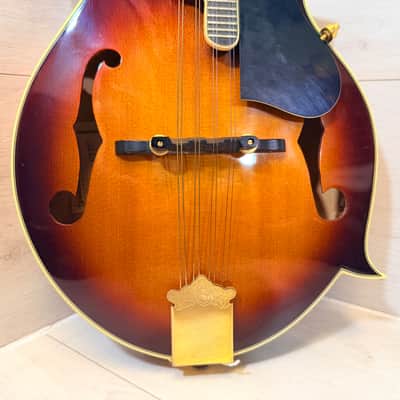 Oscar Schmidt OM40 F-Style Mandolin w/ Hard Case - Spruce Top, Maple Back & Sides, Gold Hardware image 4