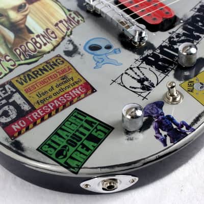 Custom Painted & Upgraded Epiphone LP Special guitar (Custom Aged and Worn) and Matching Headstock Bild 12