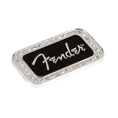 Genuine Fender Guitars Logo Rhinestones 2" x 1" Magnet Gift image 4