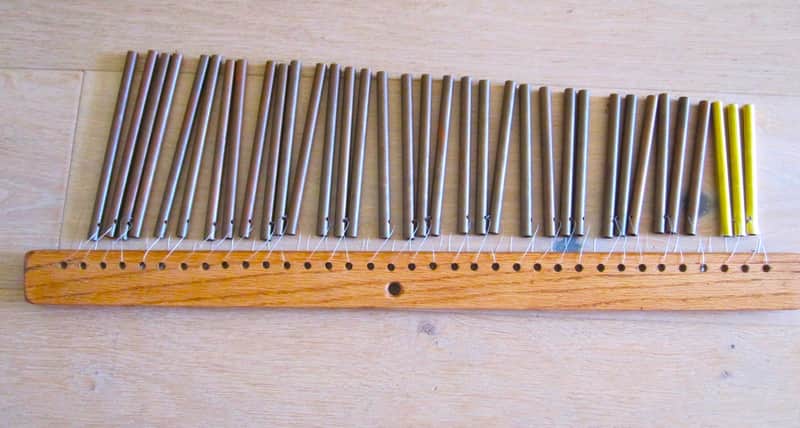 Spectrasound 35-Hollow Brass Tube Wind Chimes, Bar Chimes, Mark