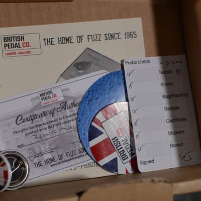 British Pedal Company Compact Series Zonk Machine w/ FREE Same Day Shipping image 5