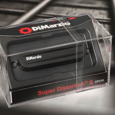 DiMarzio DP218BK Super Distortion Strat Pickup - Black image 1