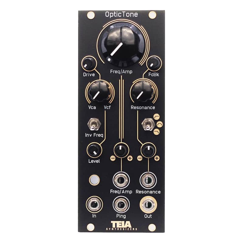 Teia Synthesizers OpticTone MK2 Vactrol Multimode-Gate Eurorack Module image 1