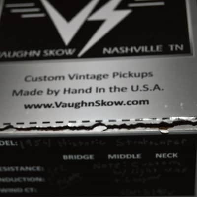Vaughn Skow Historic 1954 Strat Pick ups S/N S190V image 1
