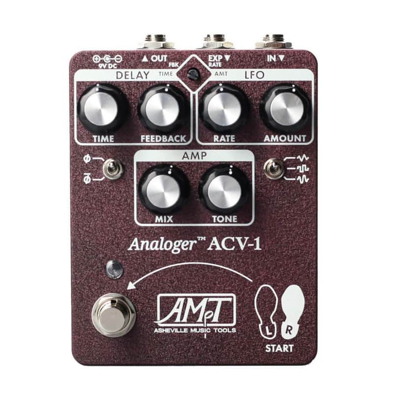 Asheville Music Tools ACV-1 Time Warping Chorus / Vibrato 2022 - Present - Desert Mauve Texture image 1