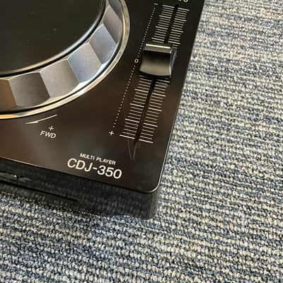 VERY GOOD Pioneer DJ Pro CDJ-350 COMPLETE IN OEM BOX - Late 2000s - Black image 7