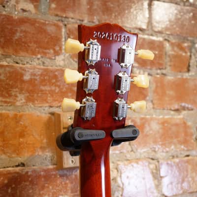 2021 Left Handed Gibson Les Paul Standard 50s - Heritage Cherry Sunburst image 4
