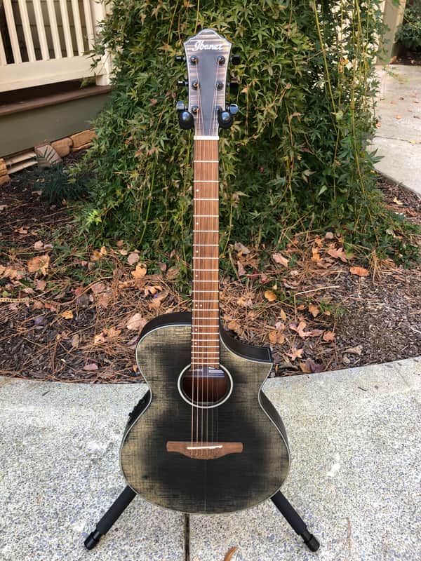 Ibanez AEWC32FM-GBK 2017 - 2019 - Glacier Black Low Gloss image 1