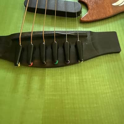 Fender American Acoustasonic Telecaster 2019 - 2020 - Surf Green image 3