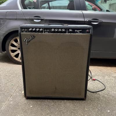 Fender Bassman Ten 2-Channel 70-Watt 4x10" Guitar Combo 1980-1982 - Black Panel image 1