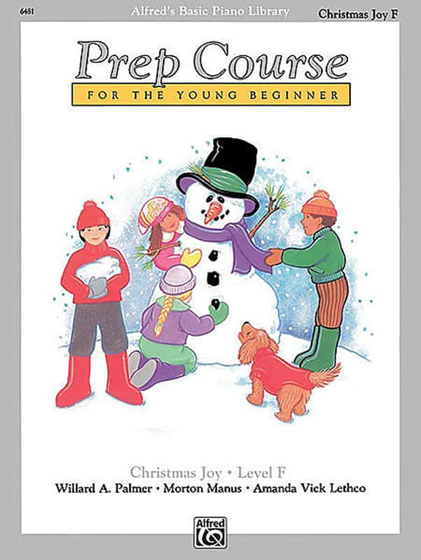 Alfred's Basic Piano Prep Course: Christmas Joy! Book F image 1