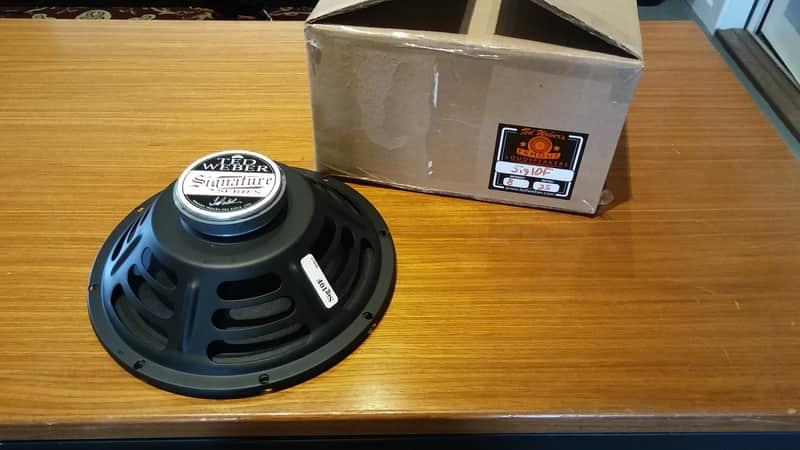 Ted Weber Signature Series Speaker Model Sig10F (Ceramic) - 10 Inch, 8 Ohm, 25 Watt image 1
