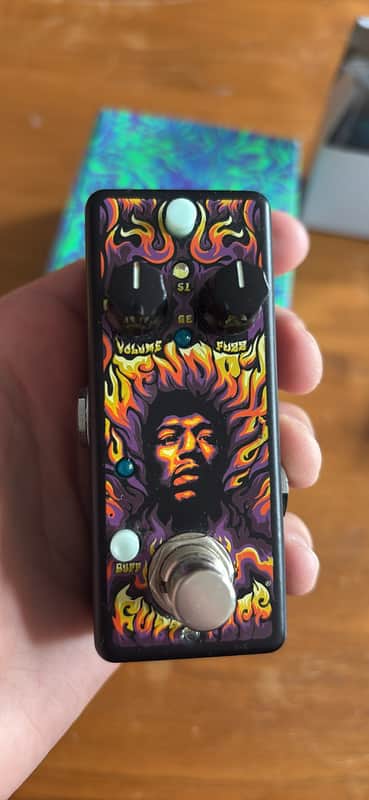 Dunlop JHW1 Jimi Hendrix Signature '69 Psych Series Fuzz Face Mini