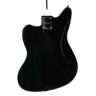 Squier Affinity Series Jaguar Bass H MN Black image 7