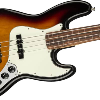Fender Player Series Jazz Bass Fretless- 3 Color Sunburst image 2