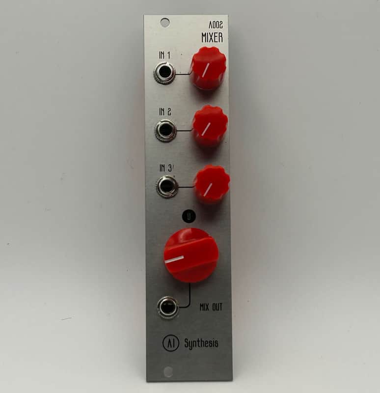 AI Synthesis A002 Mixer Silver Eurorack image 1