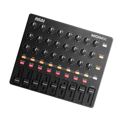 Akai Professional MIDImix MIDI Control Surface with 8 Individual Line Faders, 1 Master Fader, and 24 Control Knobs, Includes Ableton Live Lite image 4