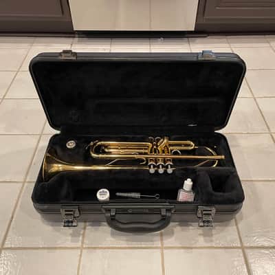 Beautiful Yamaha YTR-200ADII Trumpet (Serviced and Ready to Play) image 1
