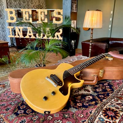 1957 Gibson Les Paul Junior TV Yellow Single Cut image 2