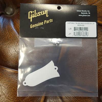 GIBSON 1961 Les Paul Historic Re-Issue 2-Ply Truss Rod Cover w/Screws Genuine Brand New image 5