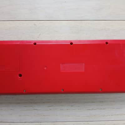 Casio PT-82 32-Key Mini Synthesizer 1980s - Red image 4