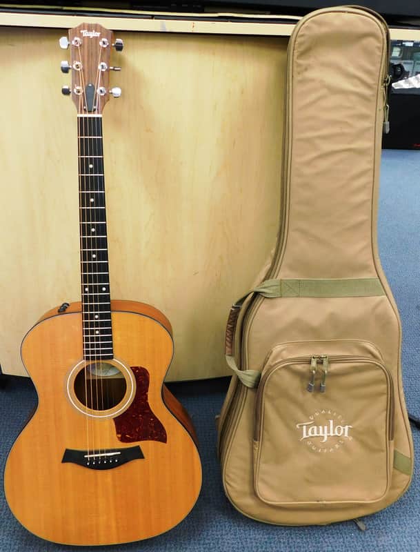 Taylor 114e Acoustic Electric Guitar With Gig Bag image 1