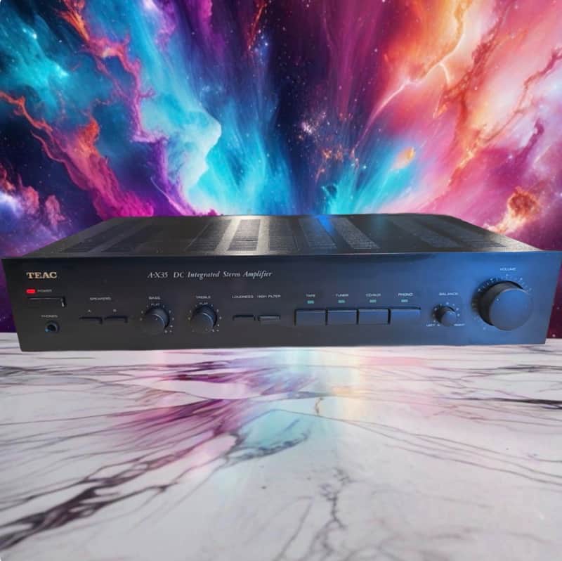 Vintage TEAC A-X35 DC Integrated Stereo Amplifier - Fully Serviced & Cleaned🔥🎶