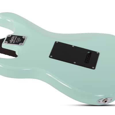Schecter Nick Johnston Traditional HSS 10th Anniversary Atomic Green image 6