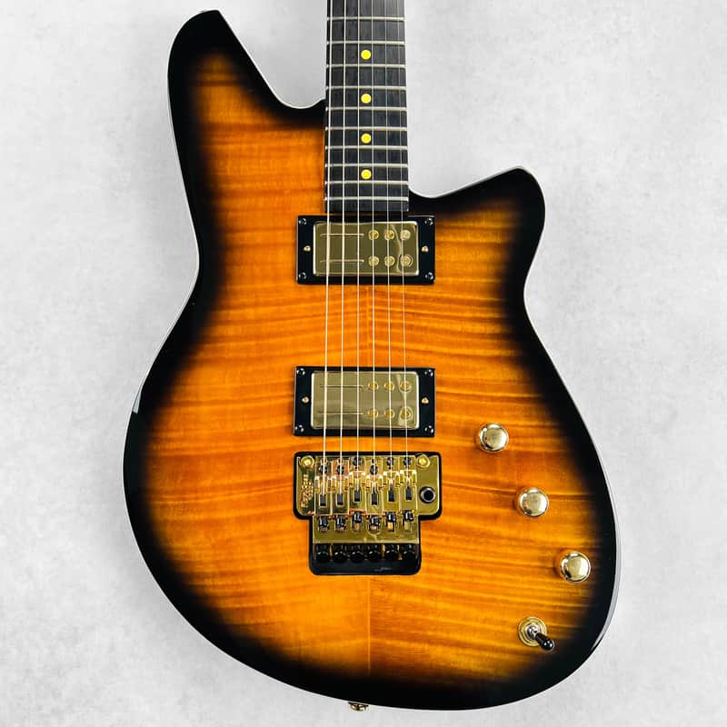 2025 Reverend Kingbolt Flame Maple Coffee Burst
