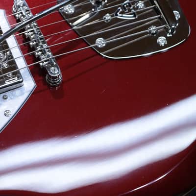 Guild Surfliner Deluxe Scarlett Red Metallic HSS Solid Body Electric Guitar image 15