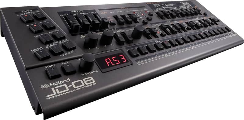 Immagine Roland JD-08 Boutique Series Programmable Synthesizer Module - 2