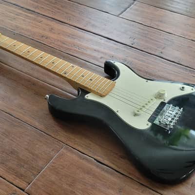 Mini Harmony electric travel guitar short scale image 13