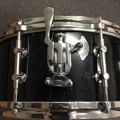 Original Billy Gladstone 6x14" Snare Drum in Black Lacquer w/ Chrome Hardware  WOW! image 4