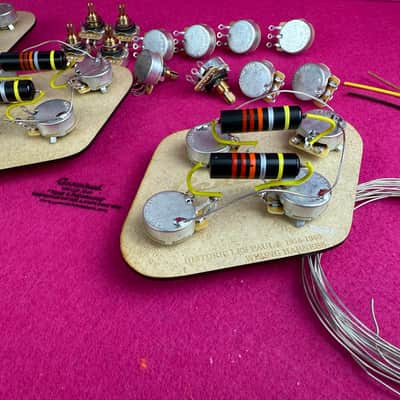 General Vintage Tone Prewired Harness electronics for Les Paul ®️ 1956 - 1959 CTS Burst taper pots 550k image 2
