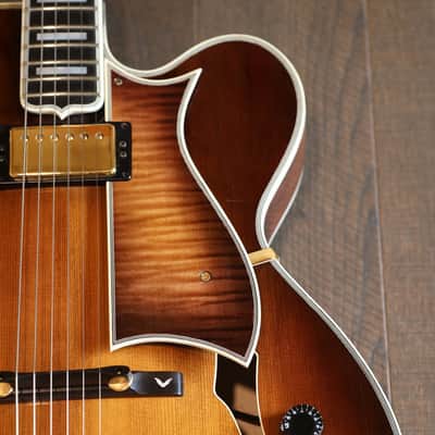 Heritage Golden Eagle Archtop Hollow Body Electric Guitar Antique Sunburst + OHSC image 7