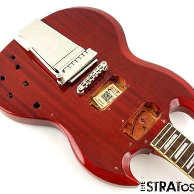 2022 Epiphone SG Standard 60s Maestro Vibrola BODY NECK Mahogany Vintage Cherry! image 2
