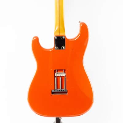 Squier Hank Marvin Stratocaster 1991 Fiesta Red image 6