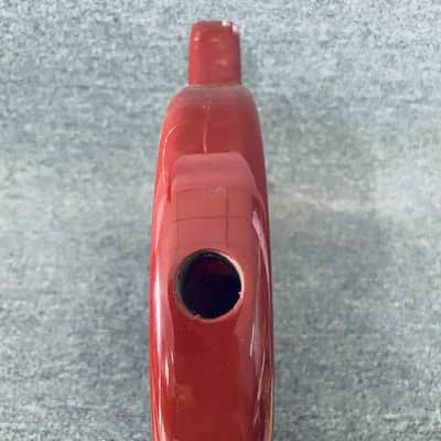 Red 4 String Bass Body image 7