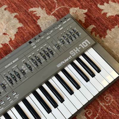 Roland SH-101 Monophonic Analog Synthesizer - Grey - Modded image 5