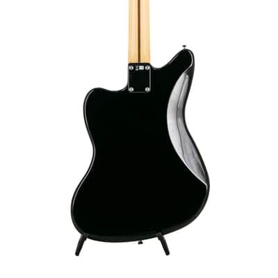 Fender Japan Junior Collection Jazzmaster Electric Guitar, Maple FB, Black, JD2201XXXX image 5