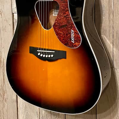 NEW Gretsch G5024E  Rancher Dreadnought with Fishman Pickup System  Sunburst, The Coolest Acoustic in The Galaxy! Ships Ultra Fast!! image 6